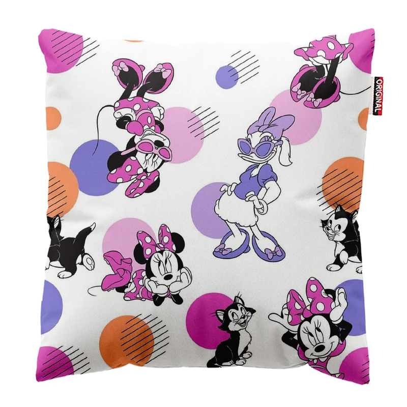 کوسن پاد آفرین طرح کارتونی میکی موس کد 2037 سایز 30*30 سانتی متر