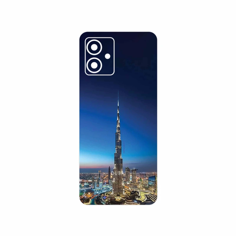 برچسب پوششی ماهوت مدل Dubai_City مناسب برای گوشی موبایل موتورولا Moto G14