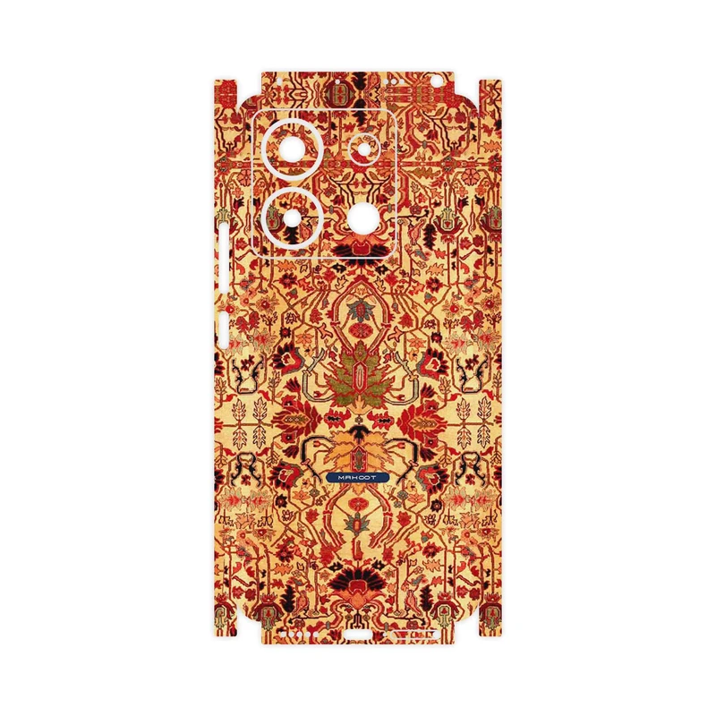 برچسب پوششی ماهوت مدل Persian_Carpet_Yellow-FullSkin مناسب برای گوشی موبایل شیائومی Redmi Note 13 Pro 5G