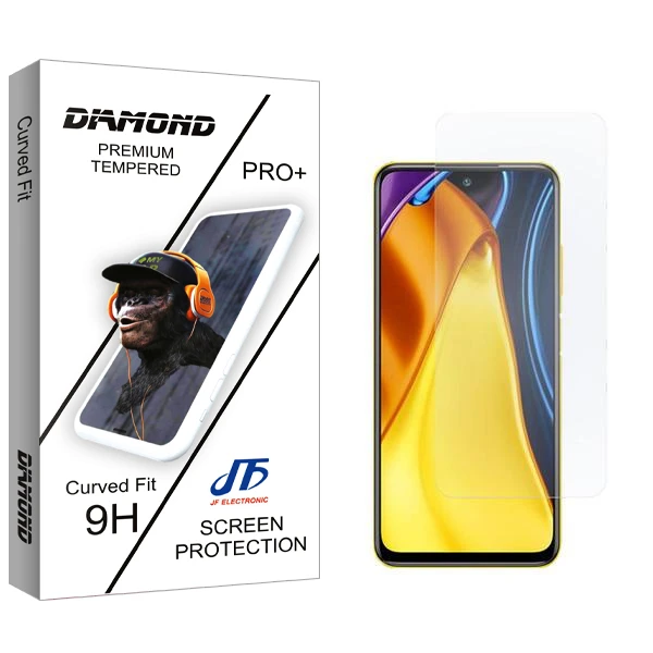 محافظ صفحه نمایش جی اف مدل Diamond مناسب برای گوشی موبایل شیائومی Poco M3 Pro 5G