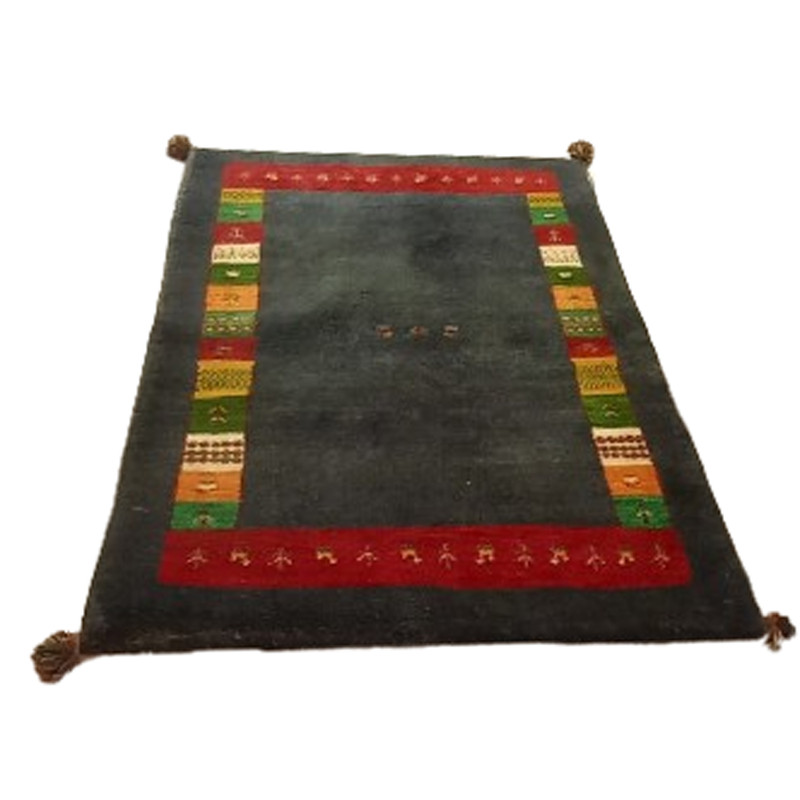گبه دستباف یک ونیم متری مدل بافت قشقای شیراز کد NKP.Z.N111