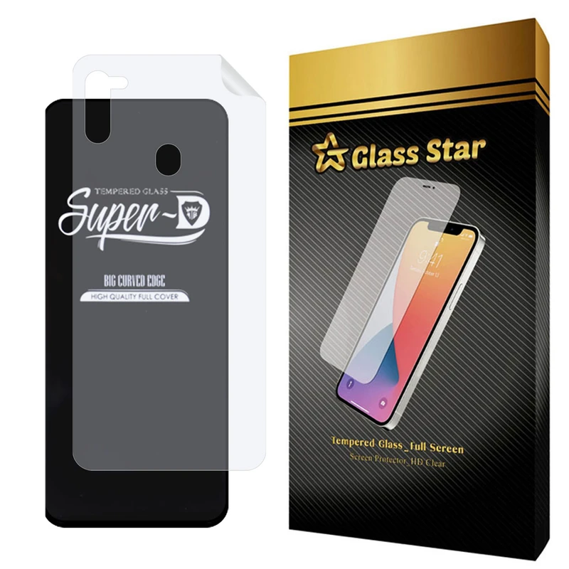 محافظ صفحه نمایش گلس استار مدل 2SN مناسب برای گوشی موبایل شیائومی Redmi Note 9T به همراه محافظ پشت گوشی