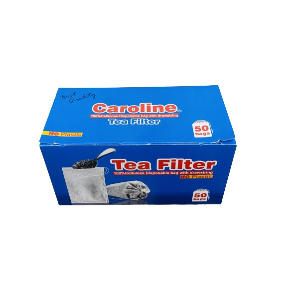  فیلتر چای کارولین کد NV13 بسته 50 عددی
