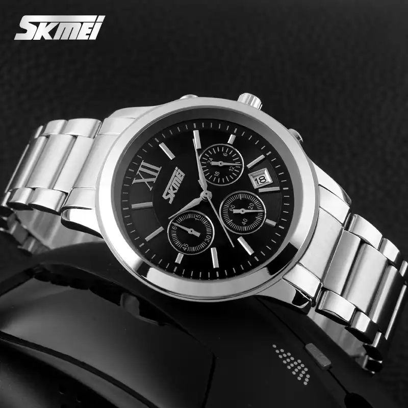 ساعت مچی عقربهای مردانه اسکمی مدل 9097 BK