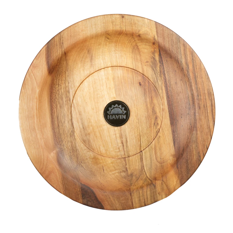 بشقاب چوبی هاوین مدل Rustic1