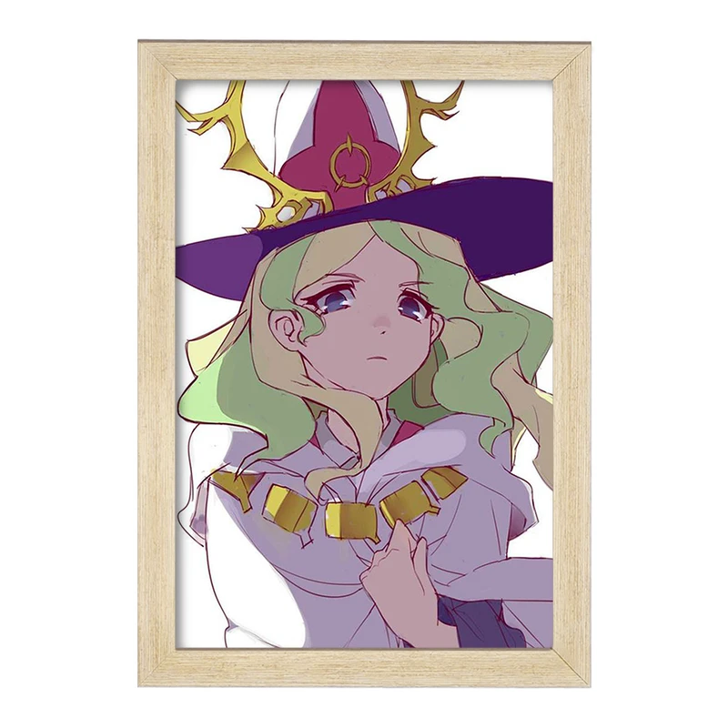 تابلو خندالو مدل دیانا انیمه جادوگران کوچک Little Witch Academia  کد 22920