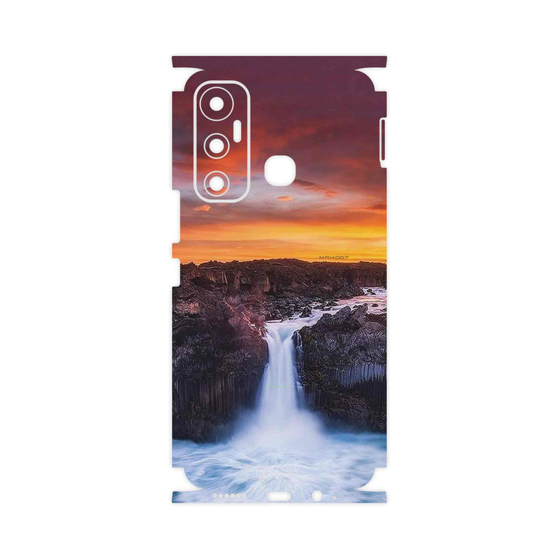 برچسب پوششی ماهوت مدل Waterfall-FullSkin مناسب برای گوشی موبایل اینفینیکس Hot 11