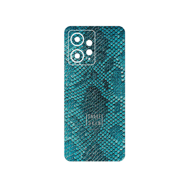 برچسب پوششی ماهوت مدل Blue Snake Skin مناسب برای گوشی موبایل شیائومی Redmi Note 12 4G