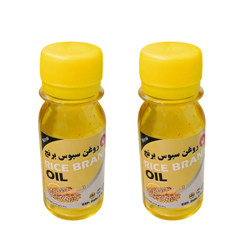 روغن سبوس برنج پامکا مدل 001 حجم 60 میلی لیتر مجموعه 2 عددی