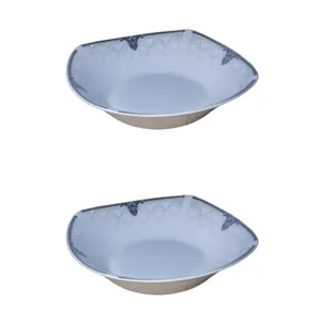 کاسه چینی پارس مدل مربع بسته 2 عددی 