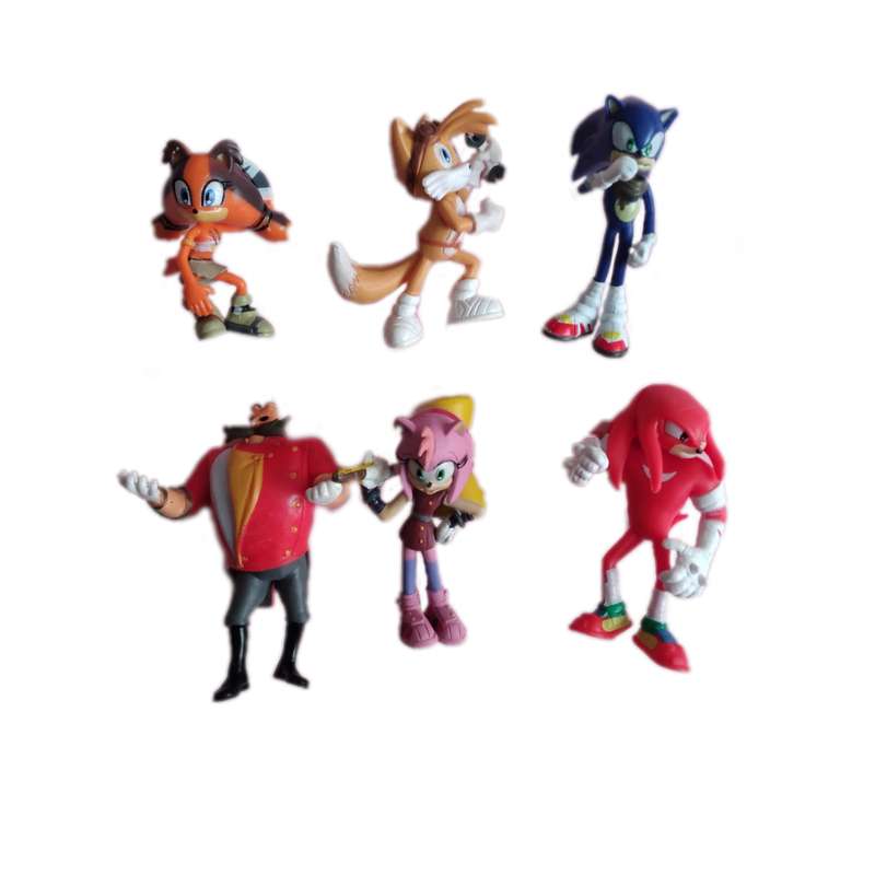 فیگور مدل سونیک مجموعه 6 عددی