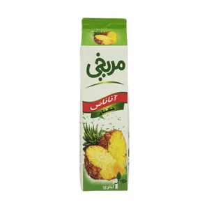 آبمیوه آناناس مریخی- 1 لیتر بسته 10 عددی