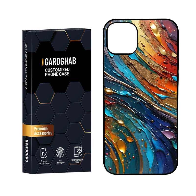 کاور گارد قاب مدل ساده مناسب برای گوشی موبایل اپل iPhone 15 Plus