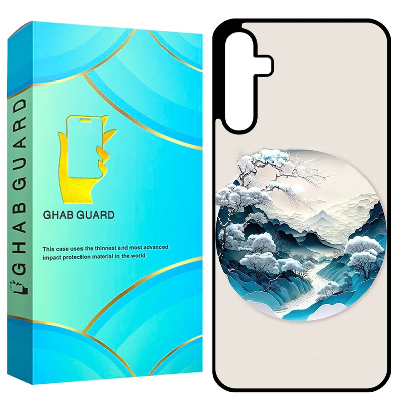 کاور قاب گارد طرح طبیعت مدل GCHPA35 مناسب برای گوشی موبایل سامسونگ Galaxy A35 5G