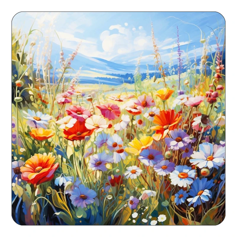 مگنت کاکتی طرح نقاشی رنگ روغن مدل mp69850