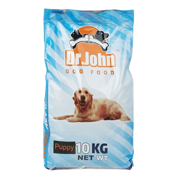  غذای خشک سگ دکتر جان مدل Puppy وزن 10 کیلوگرم