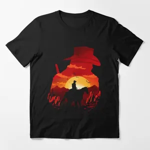 تی شرت لانگ آستین کوتاه پسرانه مدل red dead redemption