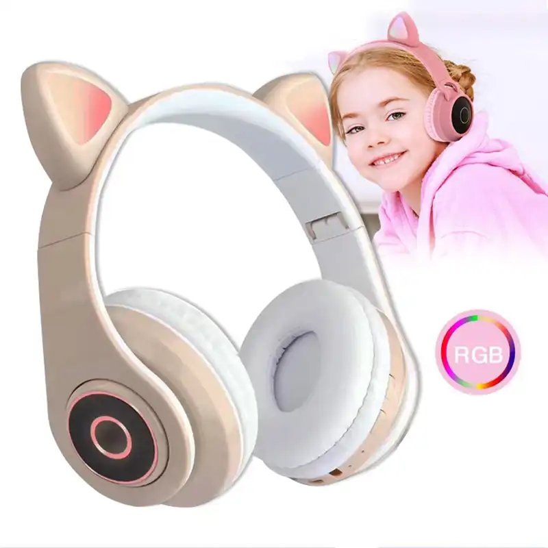 هدفون بلوتوثی مدل Cat-ear DW-B39