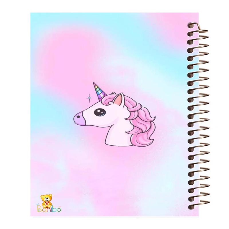 دفتر مشق 100 برگ بانیبو طرح تک شاخ کد 593