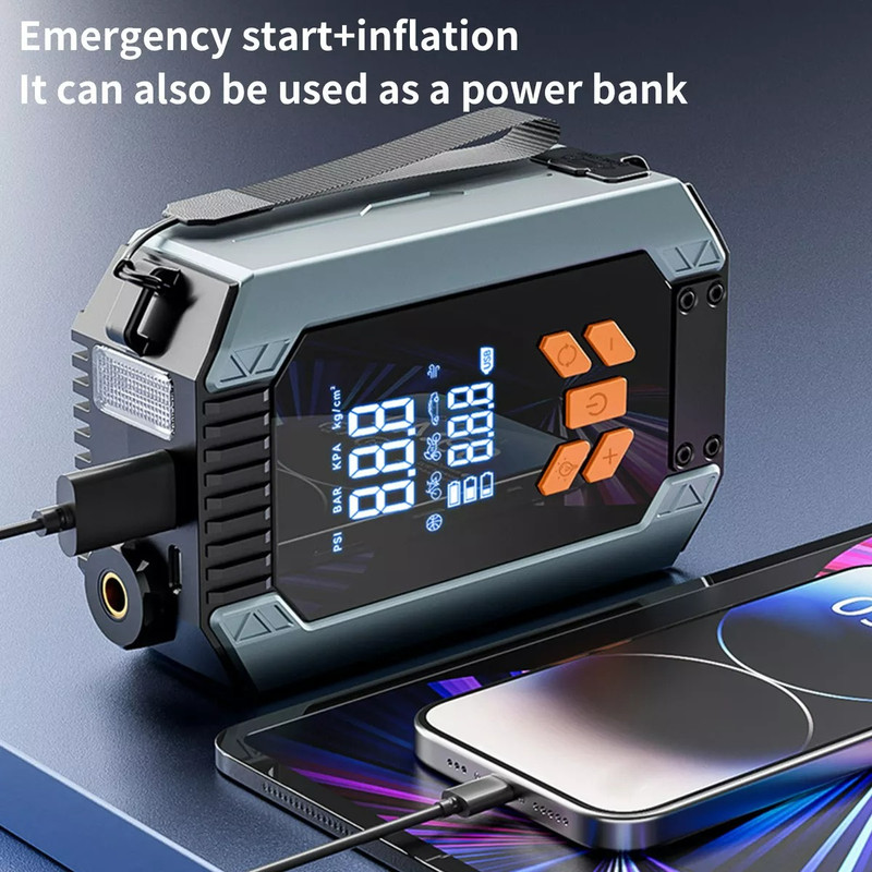 کمپرسور شارژی و جامپ استارتر خودرو سویتو مدل ST-9632D-A کمپرسور شارژی و جامپ استارتر خودرو سویتو مدل ST-9632D-A