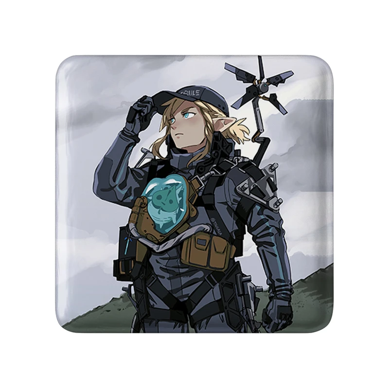 پیکسل خندالو طرح بازی دث استرندینگ (Death Stranding) مدل مربعی کد 35154