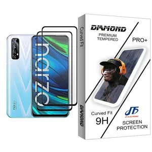 JF Diamond Glass MIX002 Screen Protector For Realme Narzo 20 Pro Pack Of 2