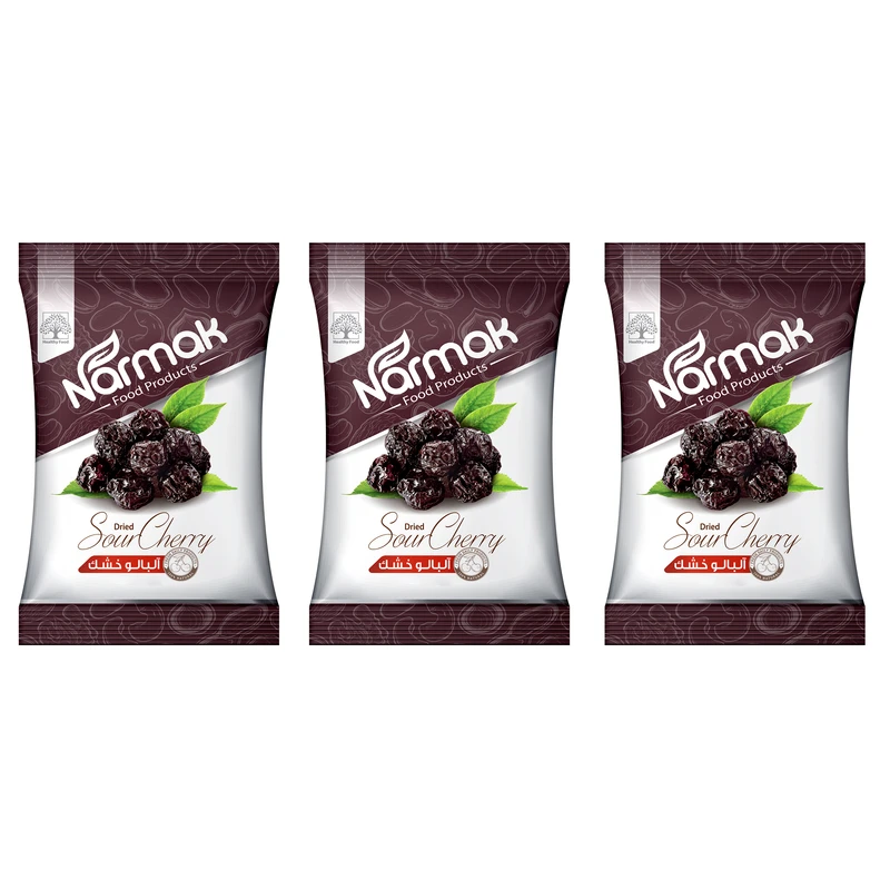 آلبالو خشک سورت شده نارمک - 135 گرم بسته 3 عددی