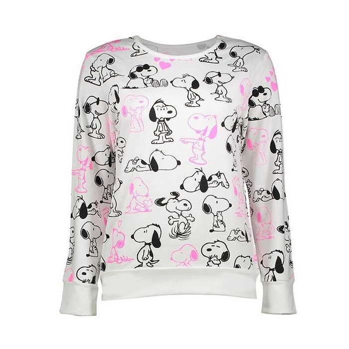 سویشرت زنانه مدل اسنوپی