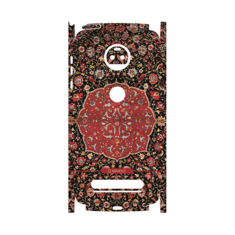 برچسب پوششی ماهوت مدل Persian-Carpet-Red-FullSkin مناسب برای گوشی موبایل موتورولا Moto Z2 Force