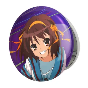 آینه جیبی خندالو طرح انیمه ناپدید شدن هاروهی سوزومیا مدل تاشو کد 24330 