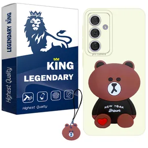 کاور لجندری کینگ مدل LK-GHALBI-21 مناسب برای گوشی موبایل سامسونگ Galaxy A14 به همراه بند آویز