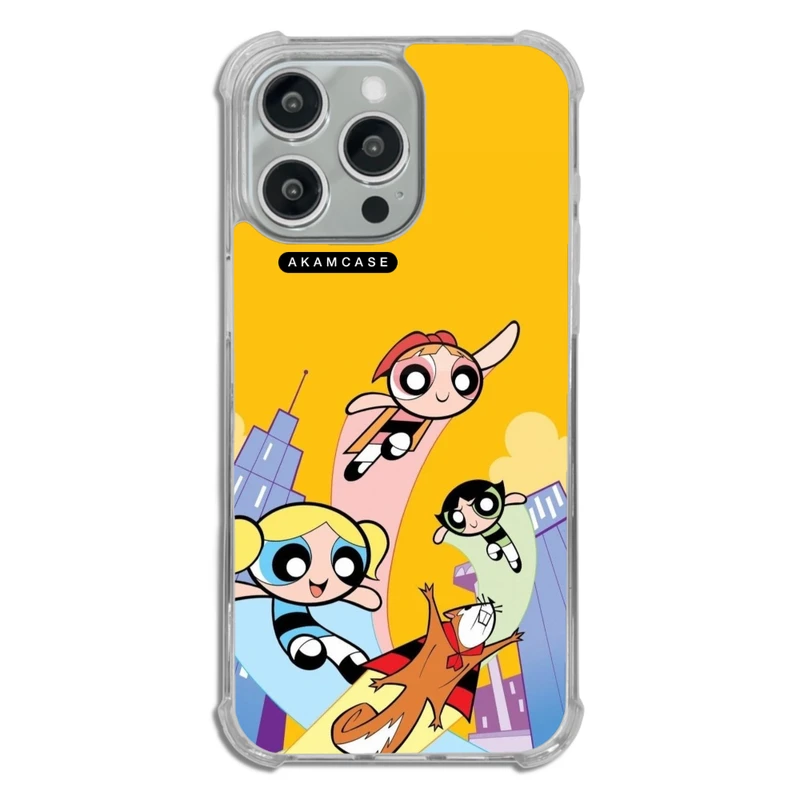 کاور آکام مدل AMCWTA15PROMAX-POWER PUFF GIRLS7  مناسب برای گوشی موبایل اپل iPhone 15 Pro Max