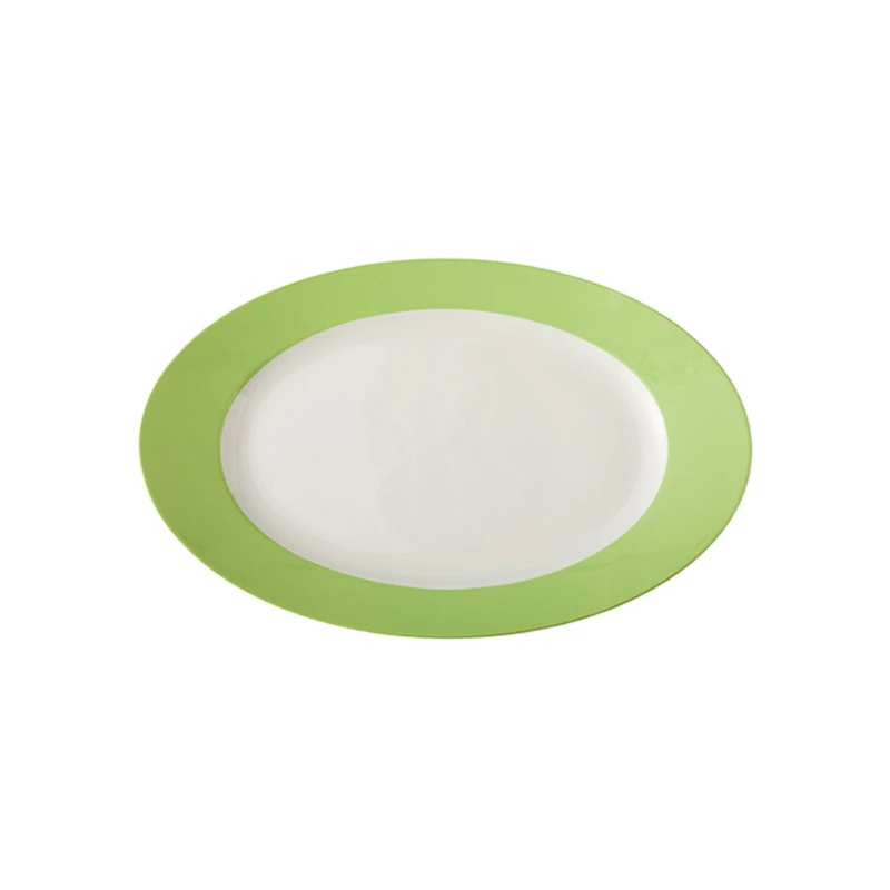 دیس چینی زرین ایران مدل ایتالیا سایز 38 درجه یک