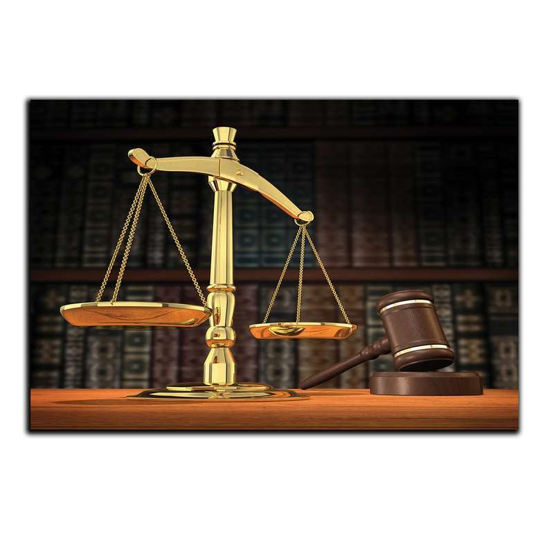 تابلو شاسی بکلیت طرح قضاوت و وکالت مدل SH-s1292