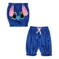 ست نیم تنه و شلوارک زنانه مدل استیچ