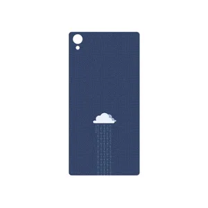MAHOOT Minimal Data Cloud Cover Sticker for Sony Xperia Z1