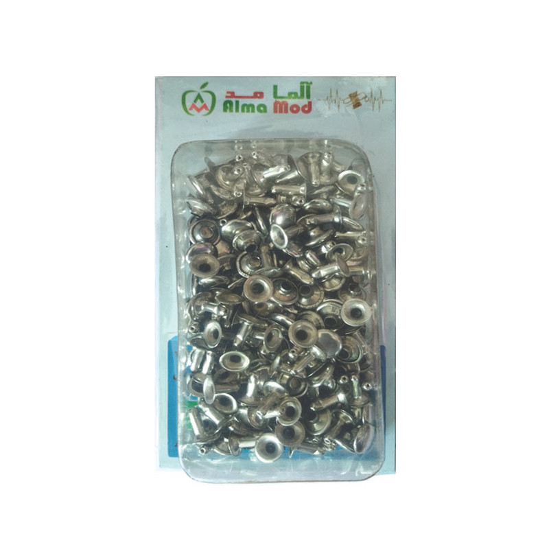 پرچ دو رو چرم آلمامد مدل S660 مجموعه 120 عددی