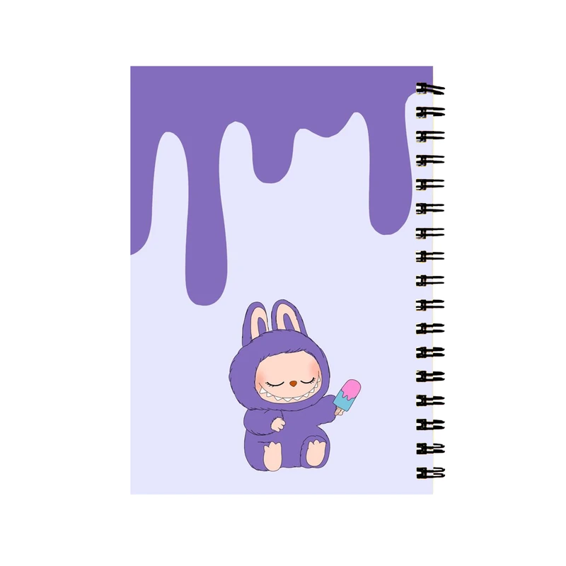 دفتر مشق 50 برگ طرح عروسک لوبوبو کد 698