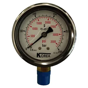 گیج فشار کره مدل 6cm-down-250bar