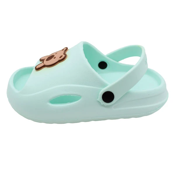 دمپایی بچگانه مدل تاتی خرسی کد 1418-LGN