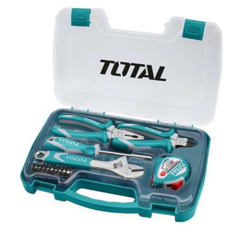 مجموعه ابزار 25 عددی دستی توتال مدل THKTHP90256 مجموعه ابزار 25 عددی دستی توتال مدل THKTHP90256