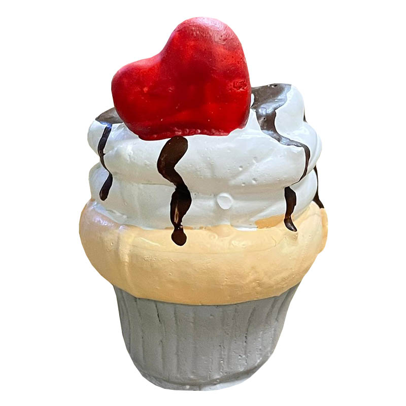 ظرف خلال دندان مدل کاپ کیک قلبی کد 01