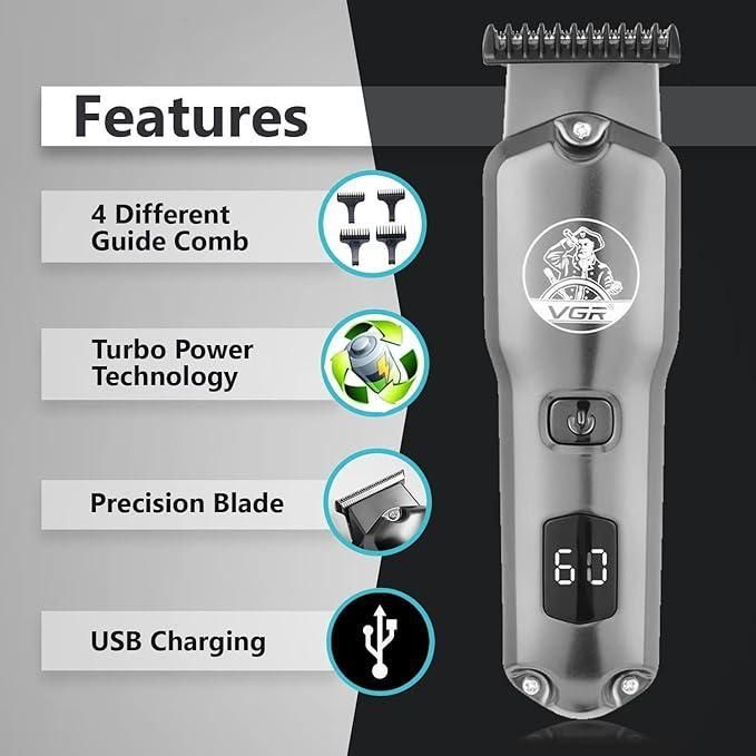 ماشین اصلاح موی سر و صورت وی جی ار مدل 927 -  - 2