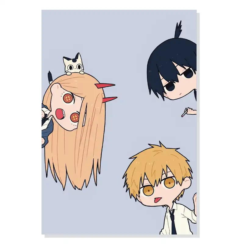 تابلو شاسی طرح کاوایی انیمه مرد اره برقی Chainsaw Man Anime مدل M0680