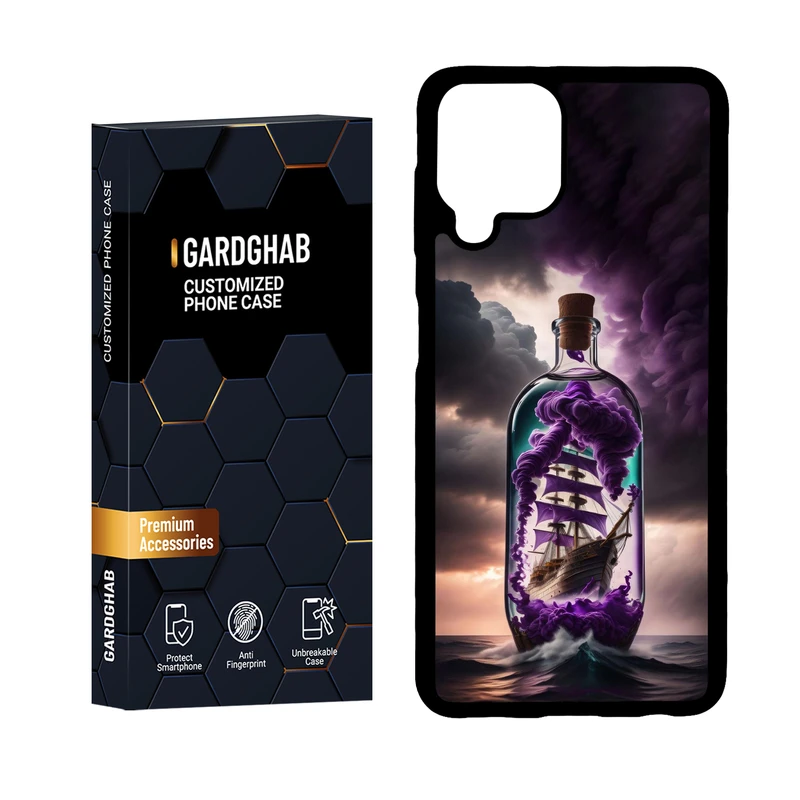 کاور گارد قاب مدل دورژله ای هنری مناسب برای گوشی موبایل سامسونگ Galaxy A22 4G