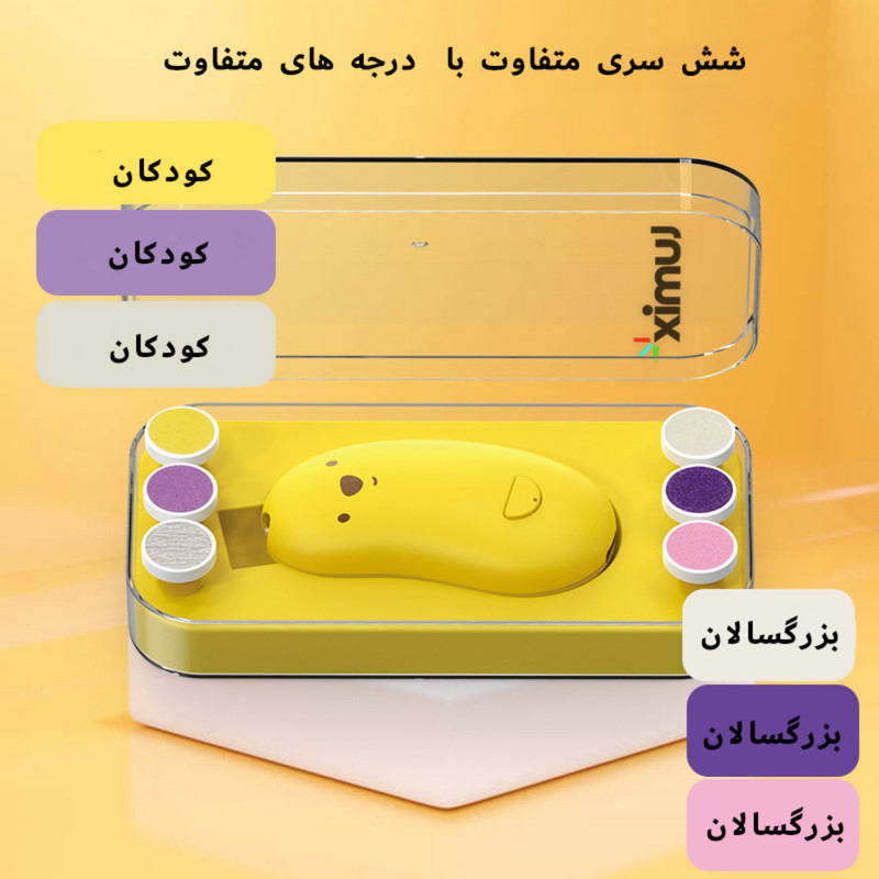 ست ناخن گیر کودک لومیکس مدل Minisoft