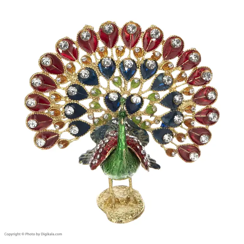 استند جواهرات طرح طاووس کد 102