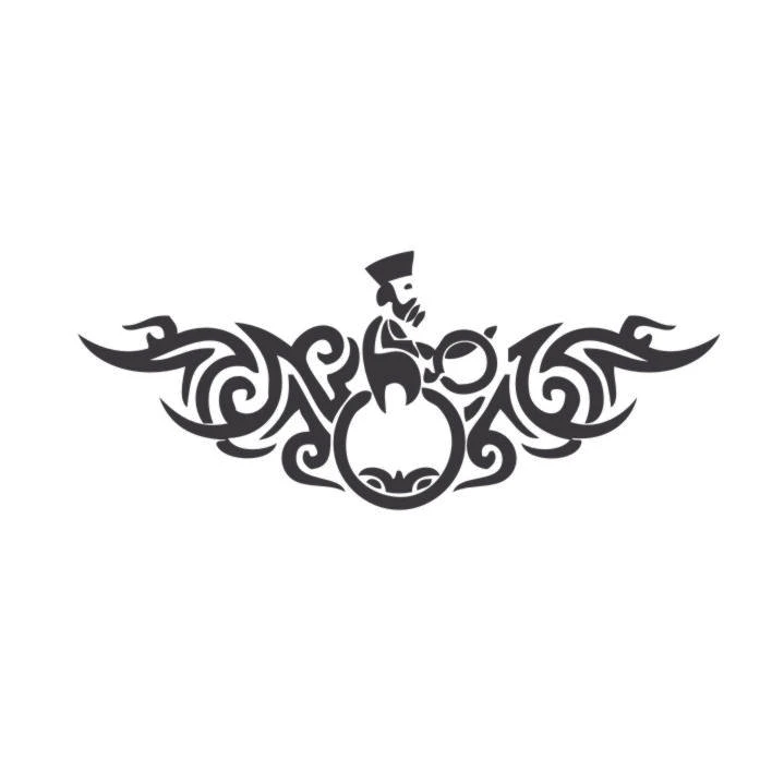 استیکر نوین گراف مدل دیواری طرح هخامنشی کد 03