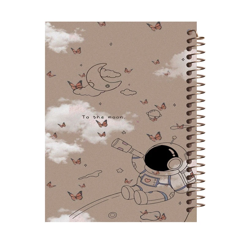 دفتر مشق 80 برگ طرح فضانورد کد J550