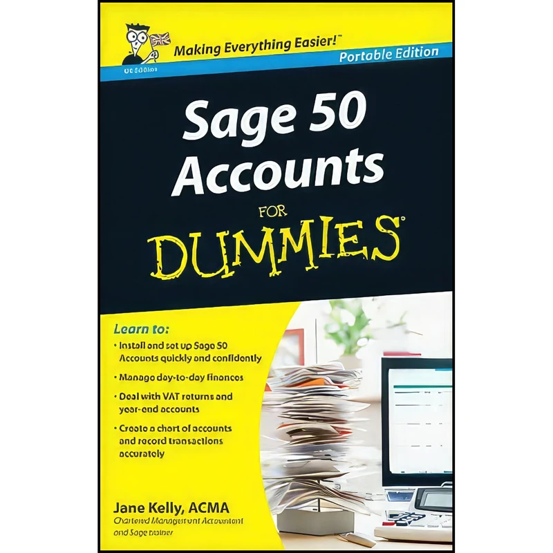 کتاب Sage 50 Accounts For Dummies اثر Jane Kelly انتشارات For Dummies